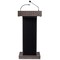 Oklahoma Sound Orator Lectern and Rechargeable Battery Wireless Tie Clip/Lavalier Mic, Ribbonwood M800X-RW/LWM-6 - alternate 4